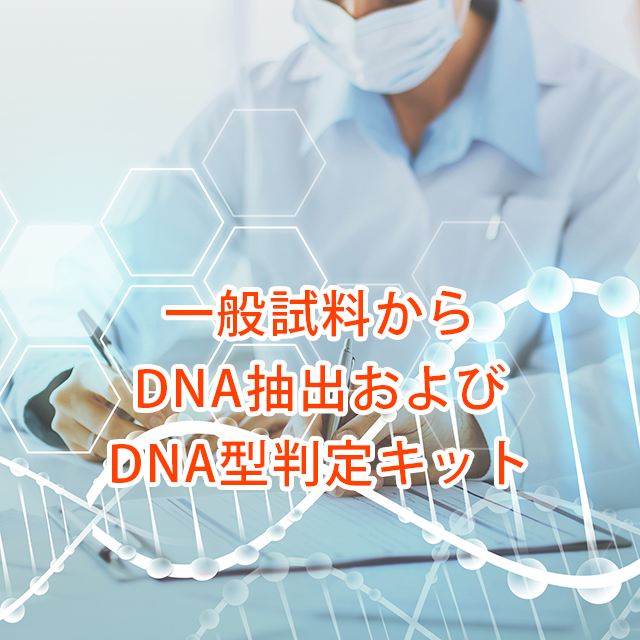 一般試料からのDNA抽出及びDNA型判定